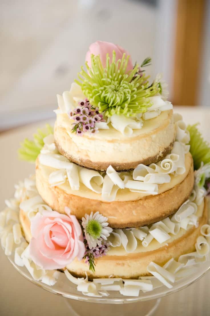 wedding chees cake