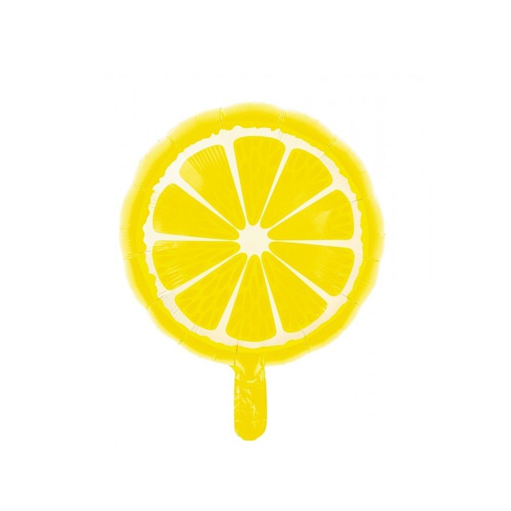 Ballons mylar "citron" - 46 cm