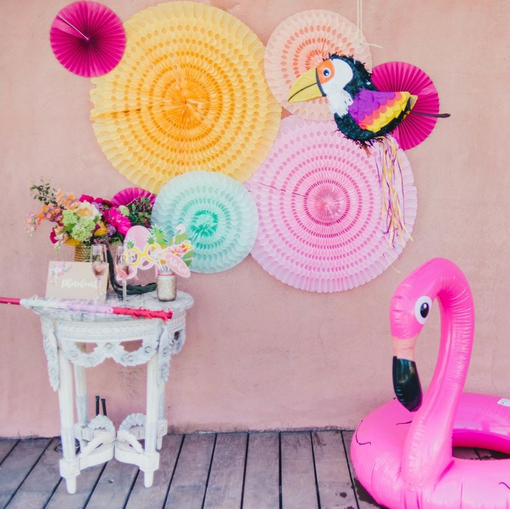 Boland 52590 Piñata Toucan Tropical - Décoration Fête Anniversaire 53x38 Cm