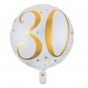 Ballon anniversaire "30 ans" - 35 cm 