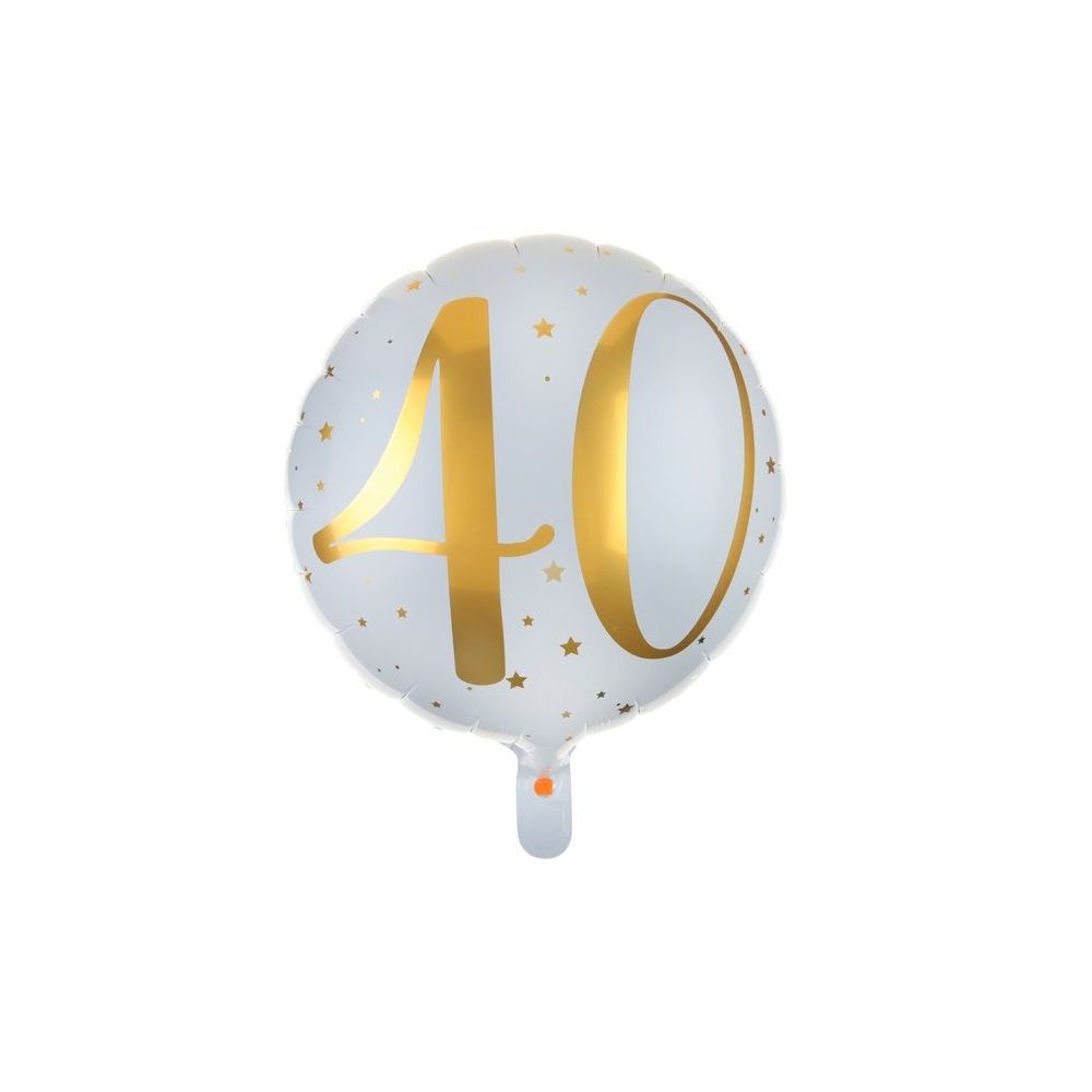 Ballon anniversaire "40 ans" - 35 cm 