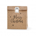 3 grandes pochettes cadeaux kraft "Noël"