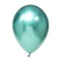 Ballon chrome menthe -  30 cm
