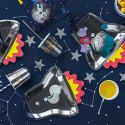 6 Assiettes en papier Cosmos - Rocket - 29 -5cm