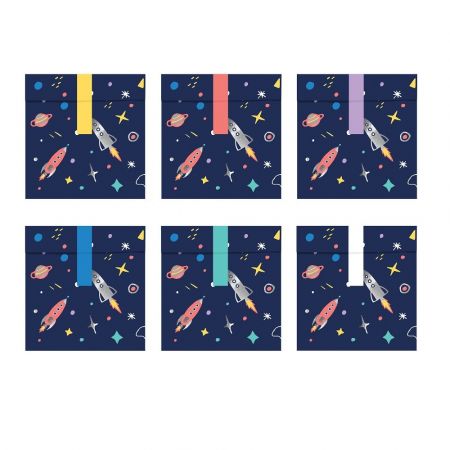 6 Sachets à friandises Cosmos