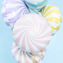 Ballon mylar Bonbon - 35cm - rose vif