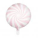 Ballon rond "bonbon rose" - 35 cm