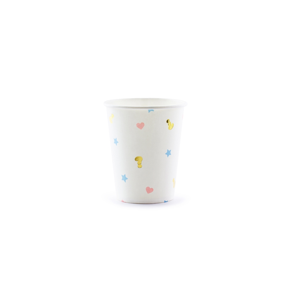 6 Gobelets en papier Boy or Girl