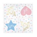 20 serviettes"Boy or Girl ?" - 23 cm
