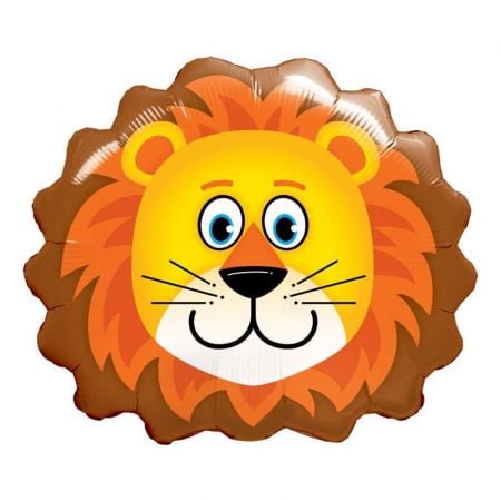 Ballon tête de lion - 72 cm