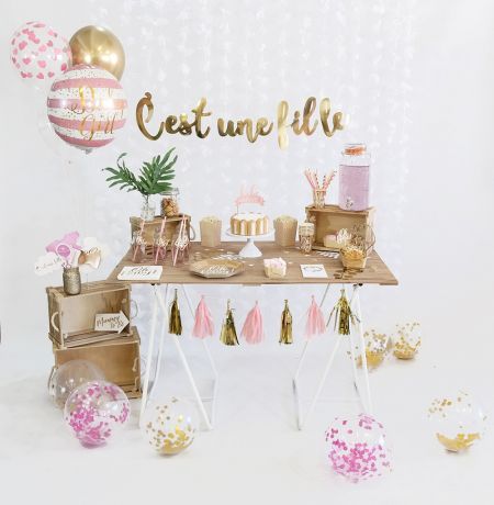 Guirlande "C'est une fille" 
