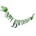 Guirlande "Happy birthday dinosaure"