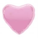 Ballon mylar Coeur - 45cm - rose clair