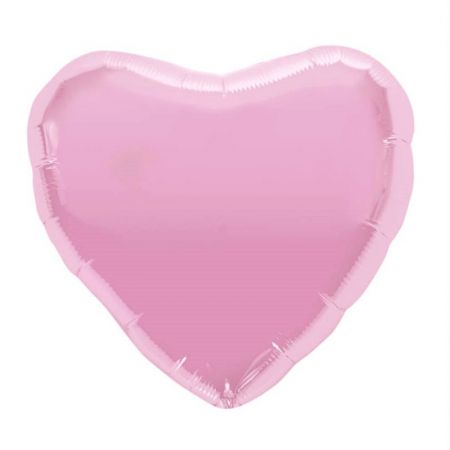 Ballon coeur rose - 45 cm