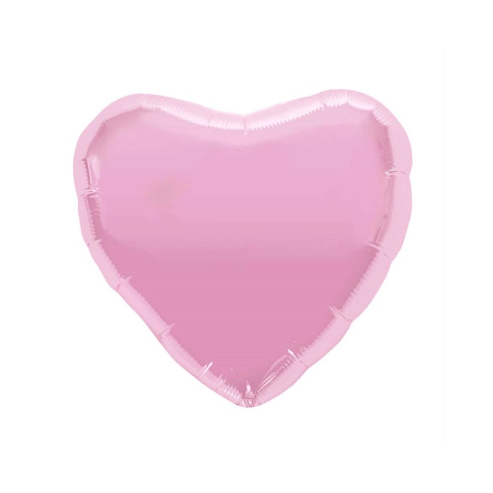 Ballon coeur rose - 45 cm