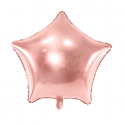 Ballon étoile rose gold - 48 cm