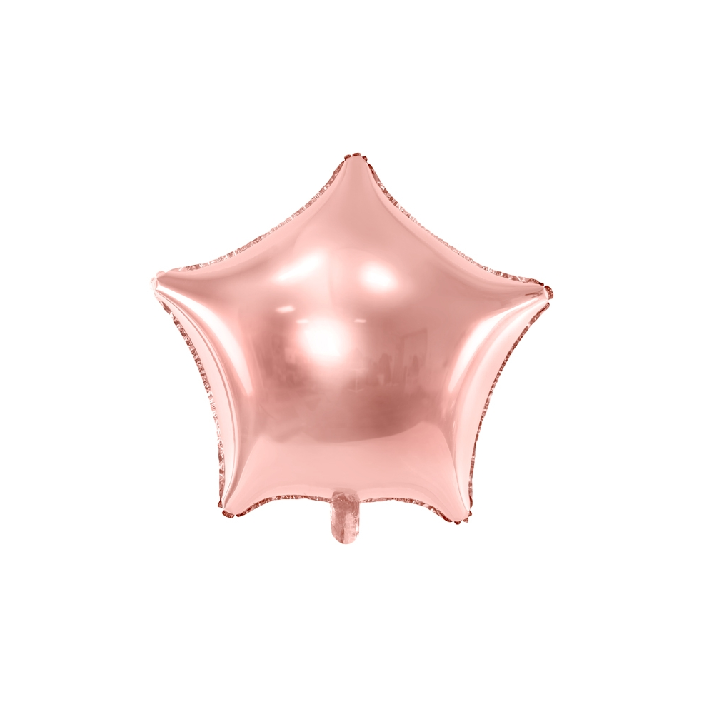 Ballon mylar Etoile - 48cm - rose or