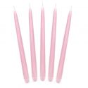 10 Bougie conique mate - rose