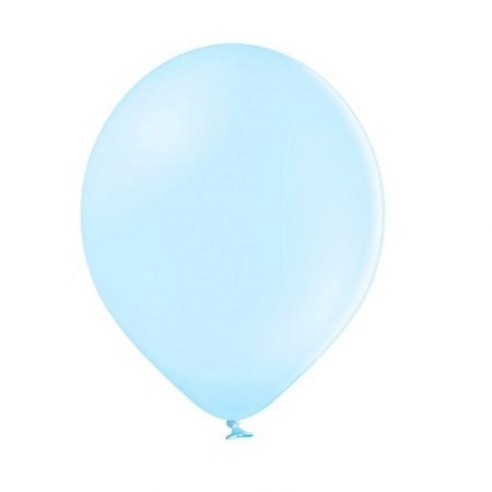 Ballon pastel bleu -  28 cm