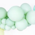 Ballon pastel pistache -  28 cm