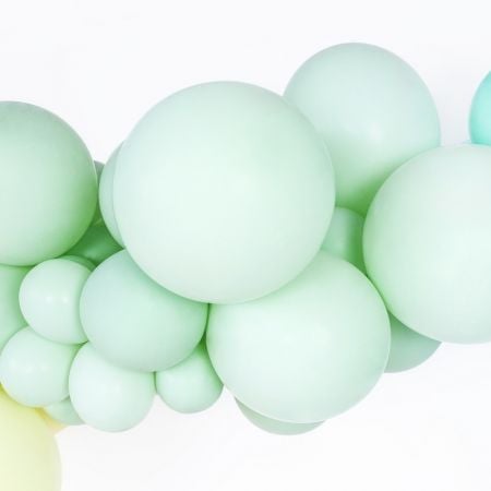 Ballons Vert Clair Pastel 5 à 16