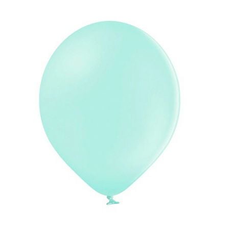 Ballon pastel menthe -  28 cm