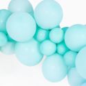 10 ballons pastel menthe -  28 cm