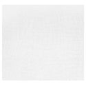 5 m chemin de table mousseline de coton blanc - 70 cm