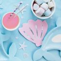 20 Serviettes de table en coquillage