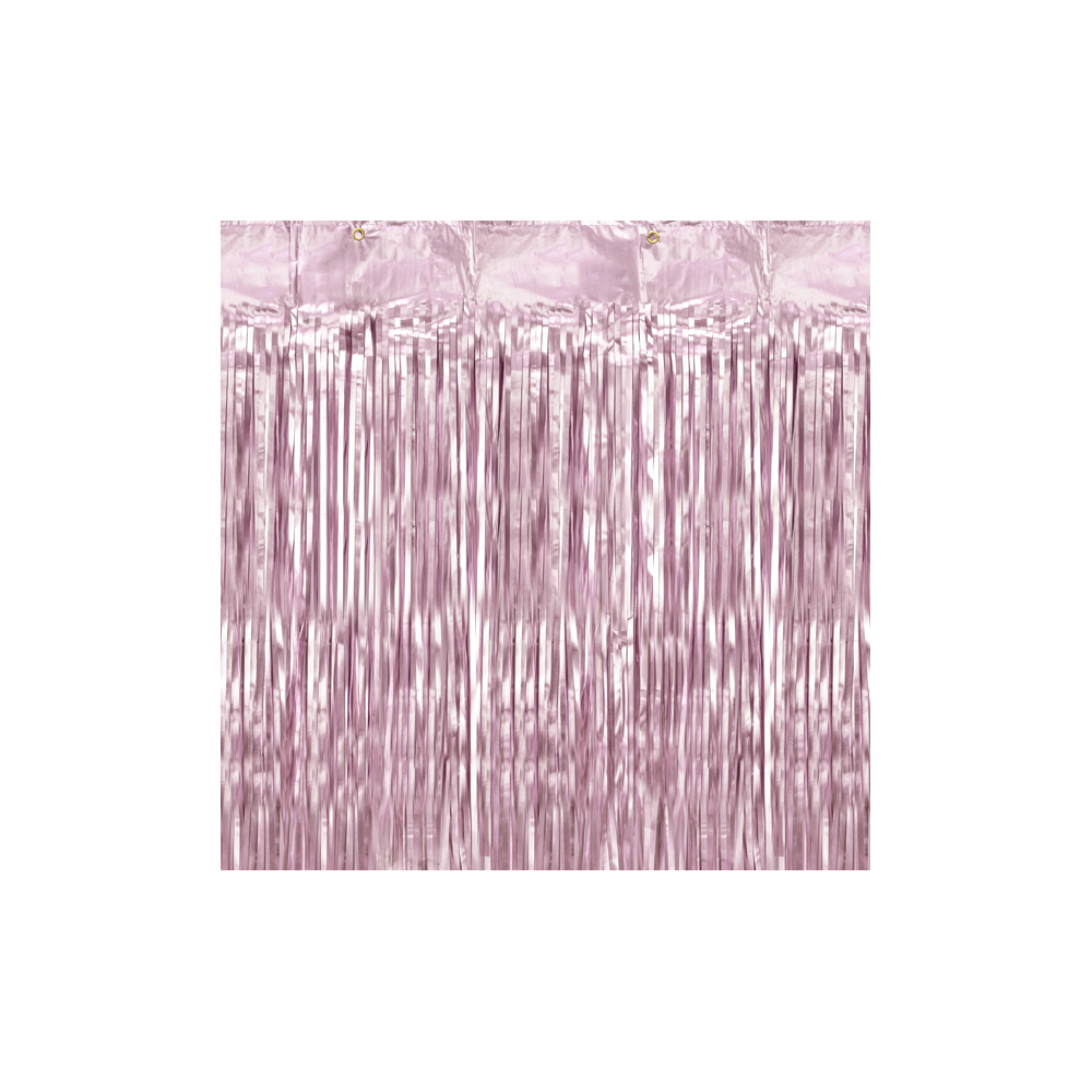 Rideau de fête - rose mat
