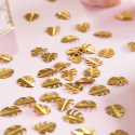 15 g confettis feuilles dorés