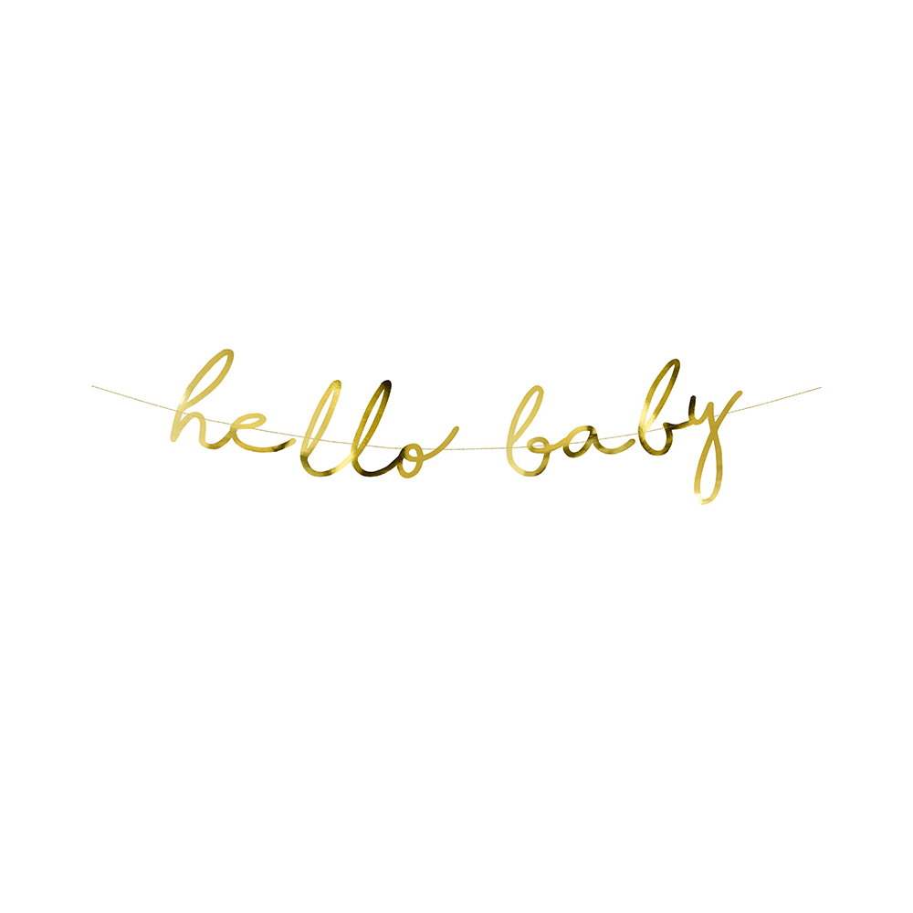 Guirlande Petite étoile - Hallo Baby - or