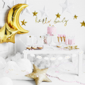 Guirlande dorée "Hello baby"