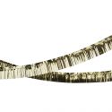 Guirlande de franges mylar doré - 5 m