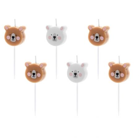 6 bougies"ours"