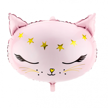 Ballon mylar "tête de chat"...
