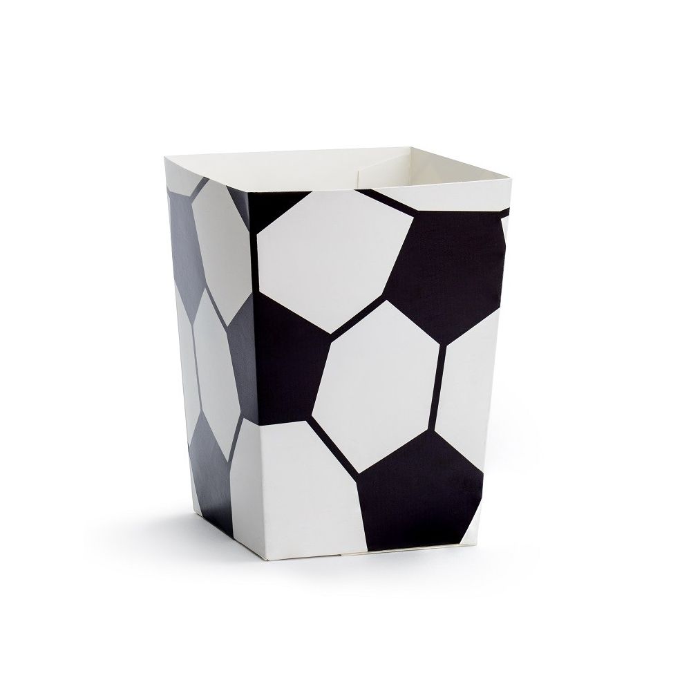 6 Boîtes à pop -corn Football