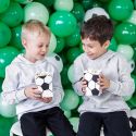 6 Boîtes à pop -corn Football