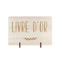 Petite pancarte en bois personnalisable - écriture majuscule