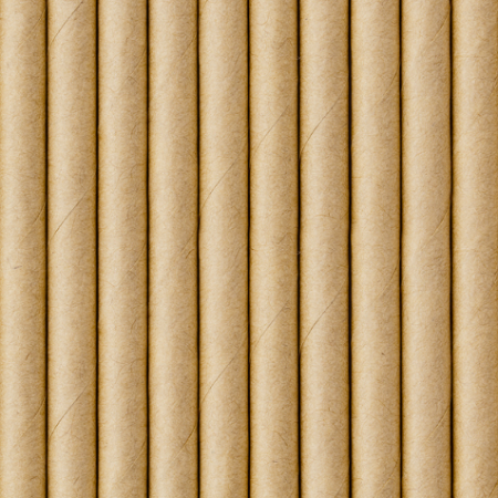20 pailles unies kraft