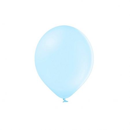 Ballon pastel bleu -  12 cm