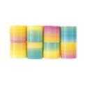 8 jouets "ressorts arc-en-ciel"