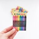6 boites "crayons de couleur"