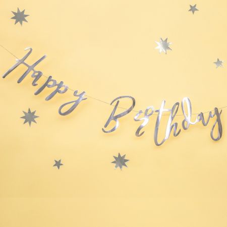 Guirlande Happy Birthday -...