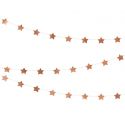 Guirlande rose gold "petites étoiles" - 3,60 m