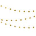 Guirlande dorée "petites étoiles" - 3,60 m