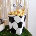 6 Boîtes à pop -corn Football