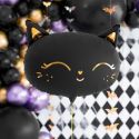 Ballon en mylar chaton - noir