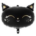 Ballon mylar "chat noir"