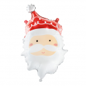 Ballon mylar "papa noël" - 60 cm